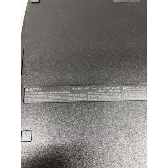 Sony Playstation 3 PS3 slim Console CECH-2001B with one controller & Power Cord - Picture 10 of 12